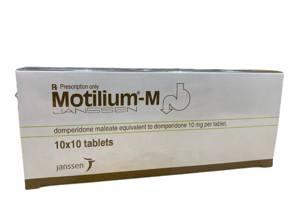 Viên nén Motilium-M Janssen điều trị triệu chứng nôn và buồn nôn (10 vỉ x 10 viên)-0