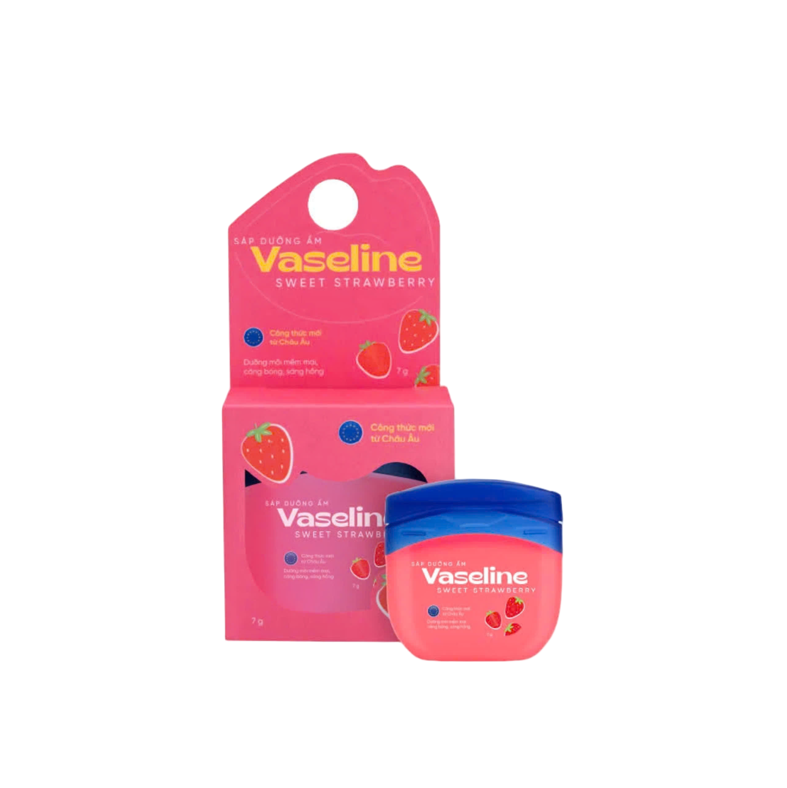 Sáp Dưỡng Ẩm Vaseline Sweet Strawberry Dakori (Hũ/7gr)