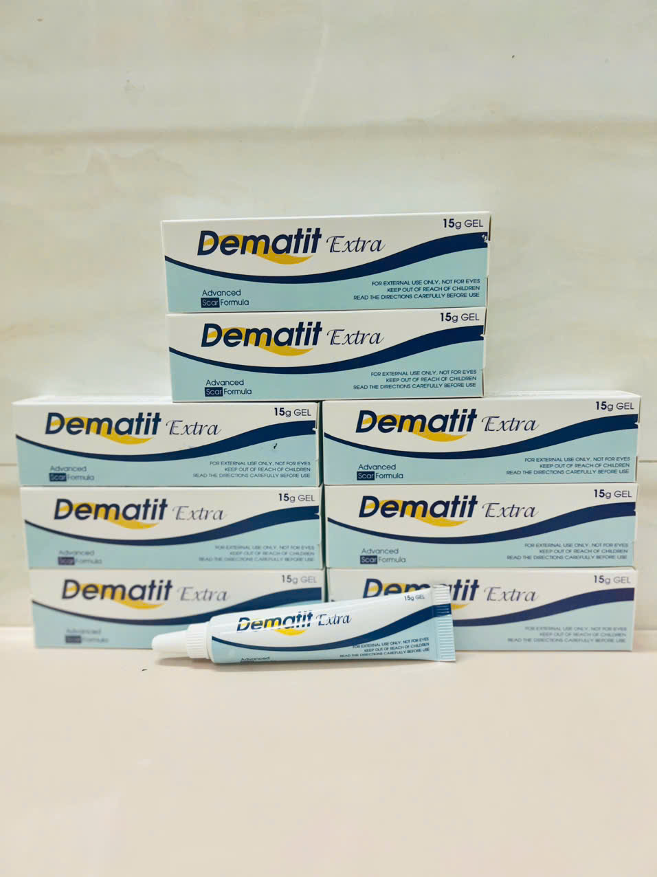 Gel bôi liền sẹo Dematit Extra Ypharma (T/15gr) tái tạo, phục hồi da-1