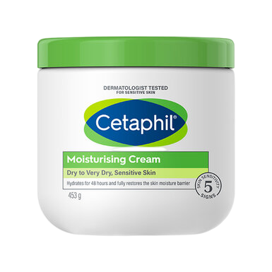 Kem Dưỡng Ẩm Làm Dịu Cho Da Khô Nhạy Cảm Cetaphil Moisturizing Cream Cetes (Hũ/453gr)