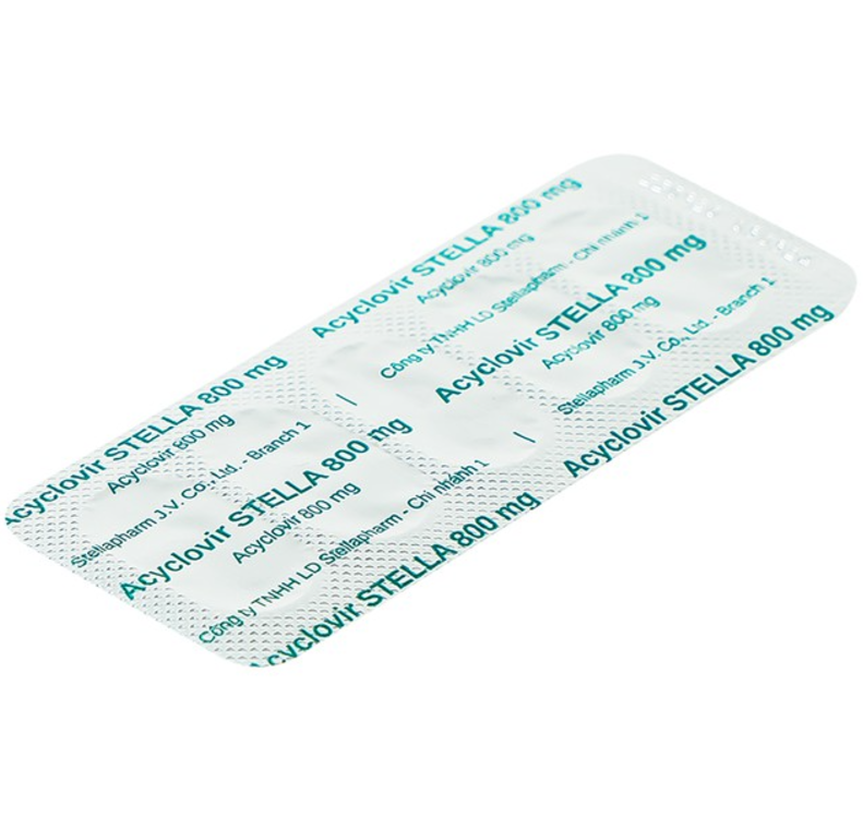 Acyclovir 800mg Stella (H/50v)-3