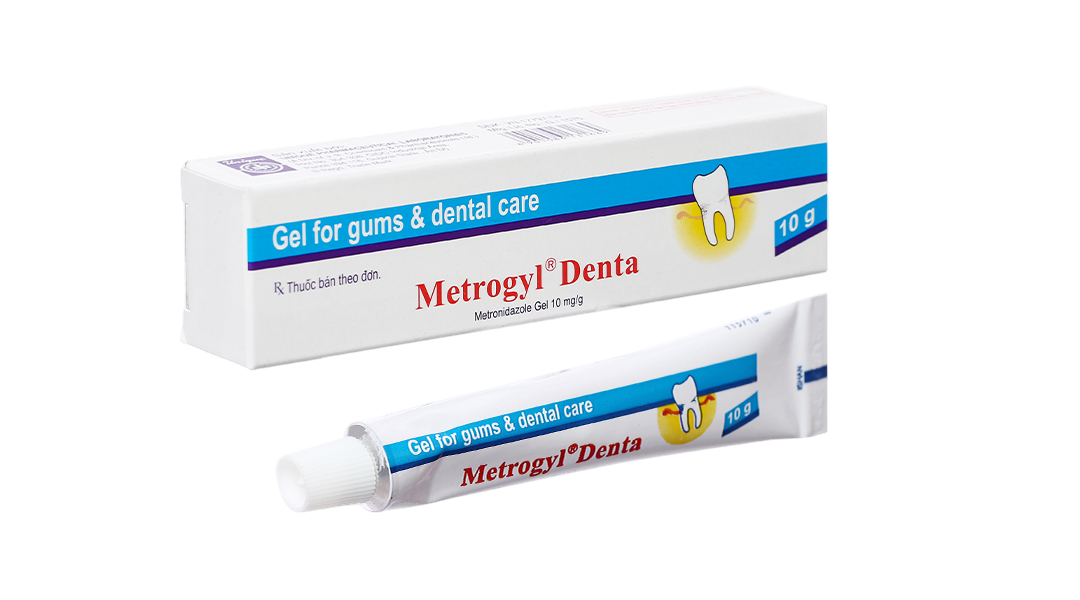 Gel bôi nha khoa Metrogyl Denta Unique Pharma điều trị các bệnh nha chu mãn tính (10g)-0