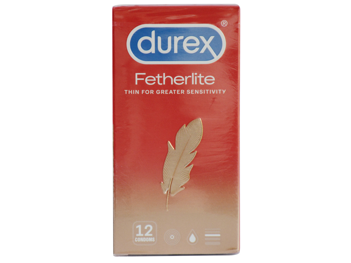 Bao cao su Durex Fetherlite vừa vặn, độ bảo vệ cao (12 cái)-0